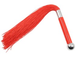 Красная плеть с силиконовыми хвостами 42 см