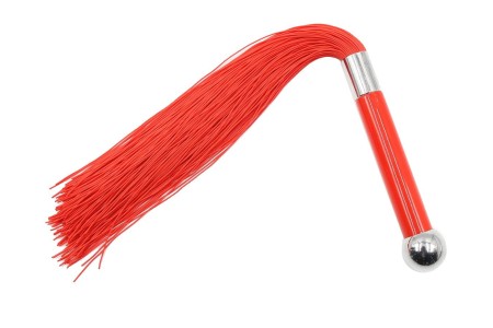 Красная плеть с силиконовыми хвостами 42 см