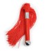 Красная плеть с силиконовыми хвостами 42 см - фото 2