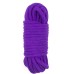 Хлопковая верёвка для бондажа фиолетовая 10 м - фото