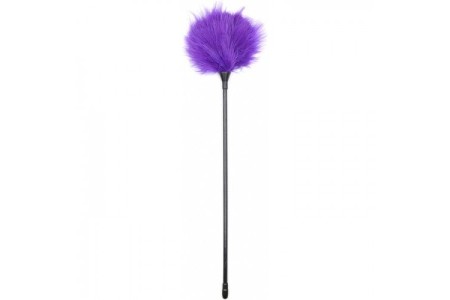 Фиолетовый перьевой тиклер 40 см