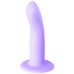 Нереалистичный фаллос на присоске Flow Emotional Purple 13 см - фото 2
