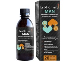 Мужской биогенный концентрат для Усиления Эрекции Erotic Hard Man 250 мл
