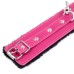 Розовые наручники с черной меховой подкладкой - фото 3