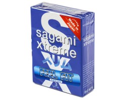 Презервативы супер облегающие Sagami Xtreme Feel Fit 3 шт