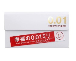 Полиуретановые презервативы Sagami Original 0,01 10 шт