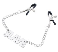 Зажимы для сосков с цепью Slave