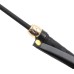 Черный перьевой тиклер с декорированной ручкой 65 см - фото 2