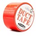 Бондажный скотч Duct Tape красный 15 м - фото
