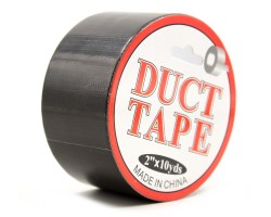 Бондажный скотч Duct Tape черный 15 м