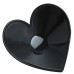 Черные металлические пэстисы сердечки - фото 1