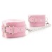 Розовые наручники с мехом - фото 1