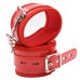 Красные наручники с мягкой окантовкой - фото 1