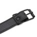 Тонкие БДСМ наручники черного цвета - фото 4