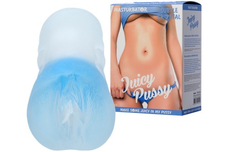Прозрачный мастурбатор Juicy Pussy Subtle Crystal