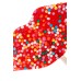 Карамельный леденец Губки красного цвета с конфетти - фото 3