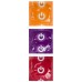 Разноцветные презервативы ON Fruit Colour Mix с фруктовыми ароматами 15 шт - фото 4
