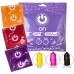 Разноцветные презервативы ON Fruit Colour Mix с фруктовыми ароматами 15 шт - фото