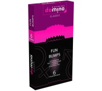 Текстурированные презервативы с точечной поверхностью Domino Fun Bumps 6 шт