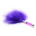 Фиолетовый перьевой тиклер 15 см - фото 2