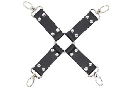 Бондажный крест черного цвета