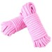 Хлопковая верёвка для бондажа розовая 10 м - фото 1