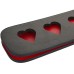 Пэдл черно-красный с сердечками 32 см - фото 2