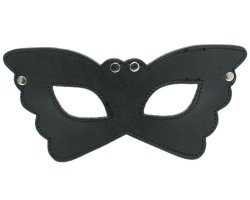 Черная БДСМ маска-бабочка