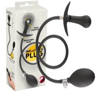 Расширяющаяся анальная пробка со смещенным центром тяжести Inflatable Plug