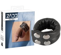 Эрекционное кольцо из искусственной кожи Zado Cock Ring