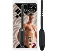 Рельефный вибротимулятор уретры Silicon Dilator Pearl
