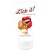 Съедобный массажный гель с ароматом белого шоколада Lick It Erotic Massage Gel 50 мл - фото