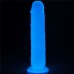 Светящийся в темноте фаллос на присоске Lumino Play Dildo 21 см - фото 4