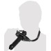Кляп-страпон на кожаном ремне с латексными фаллосами Zado Fetish 13 см - фото 2