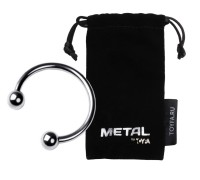 Металлическое кольцо на пенис Metal By Toyfa