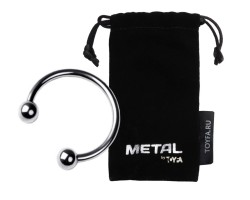 Металлическое кольцо на пенис Metal By Toyfa