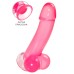 Реалистичный фаллоимитатор Toyfa Fush 18 см розовый - фото 2