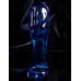 Синий фаллоимитатор из стекла Sexus Glass 13 см арт. A-0T-00004398 - фото 3