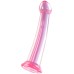 Розовый фаллоимитатор Jelly Dildo XL Toyfa Basic 22 см - фото 3