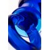 Синяя анальная втулка из стекла Sexus Glass - фото 4