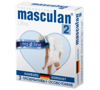 Презервативы Masculan Ultra 2, особо тонкие 3 шт
