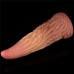 Фаллос-язычок с рельефным стволом Lovetoy Nature Cock Tongue 25 см - фото 7