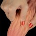 Фаллос-язычок с рельефным стволом Lovetoy Nature Cock Tongue 25 см - фото 15
