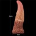 Фаллос-язычок с рельефным стволом Lovetoy Nature Cock Tongue 25 см - фото 18
