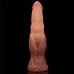 Фаллоимитатор с ярко выраженным рельефом и градиентом Lovetoy Silicone Cock 25 см - фото 7