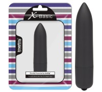 Черная вибропулька X-Basic Lovetoy