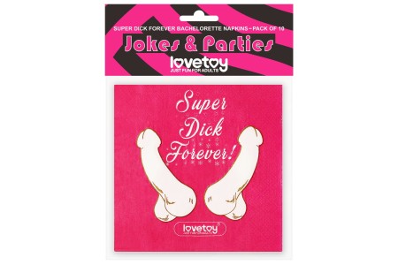 Бумажные салфетки Super Dick Forever 10 шт