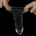 Прозрачная насадка на пенис Flawless Clear Penis Sleeve + 2 см к длине - фото 7