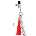 Зажимы для сосков и клитора с красными кисточками Nipple Clit Tassel Clamp With Chain - фото 7