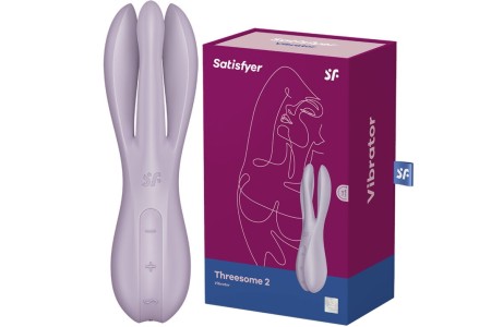Вибростимулятор клитора и половых губ Satisfyer Threesome 2 Violet